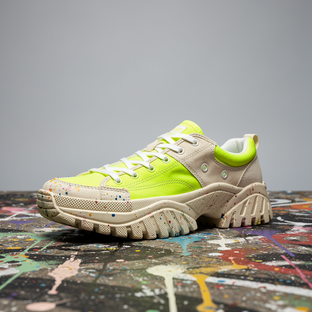 Statement Ankara Print Sneakers – Street Ready
